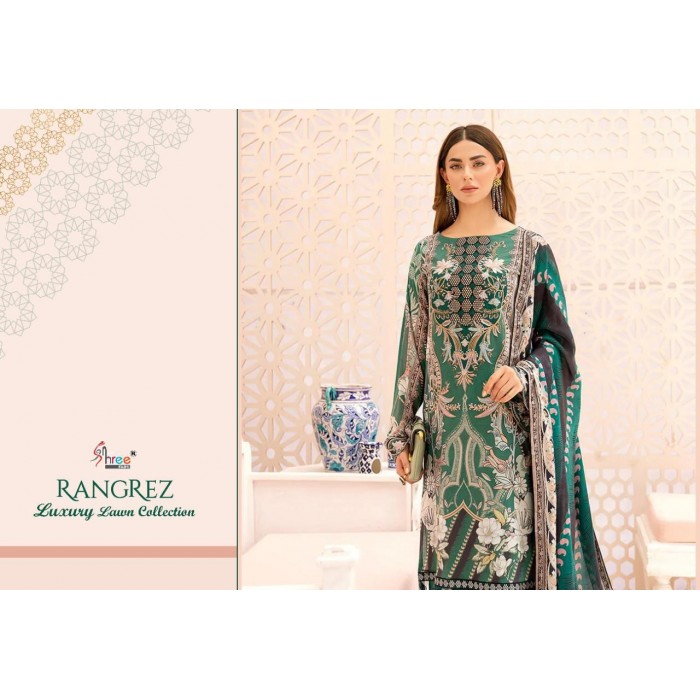 Shree Fabs Rangrez Luxury Lawn Pakistani Salwar Suits